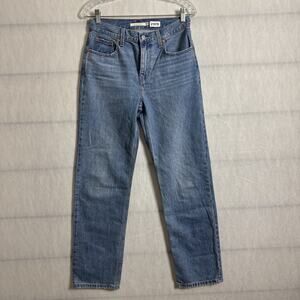 Levi's Women's Size 26 Blue Denim Low Pro Straight Leg Jeans